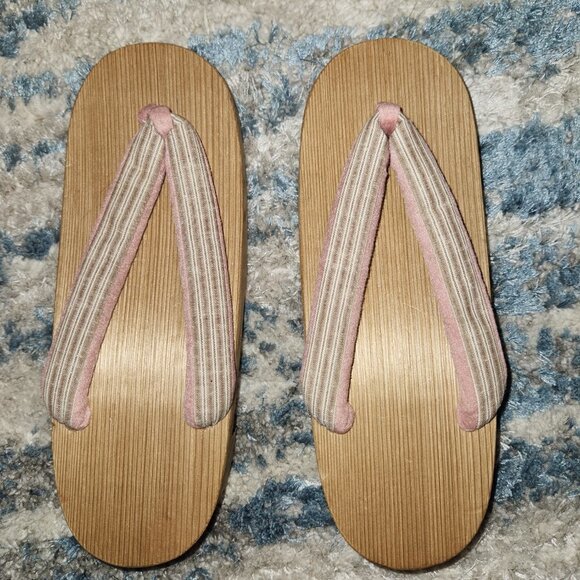 Japanese Sandal Geta || sz 6 || EUC - Picture 2 of 5